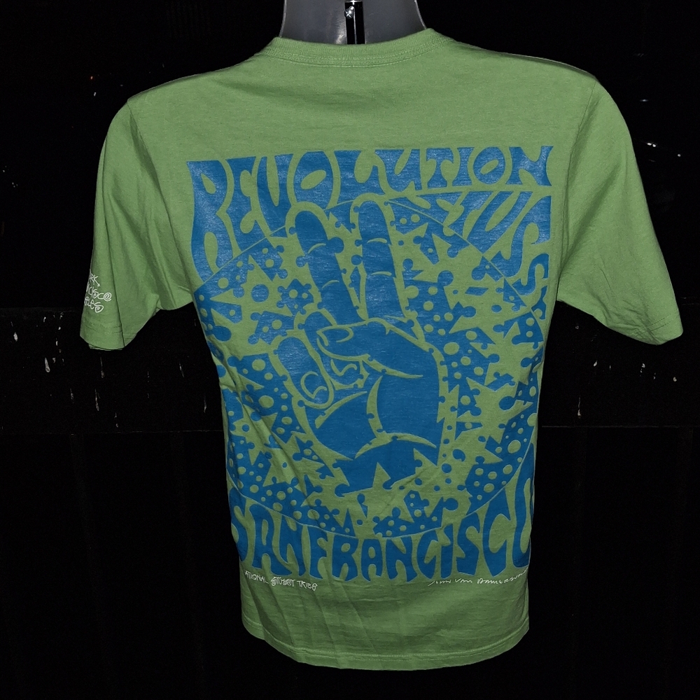 STUSSY Revolution T Shirt Size MED